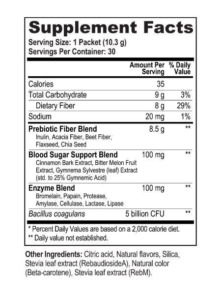 Youngevity Dr. Wallach YGY Regulate™ – Daily Fiber (30 – Stick Paks)