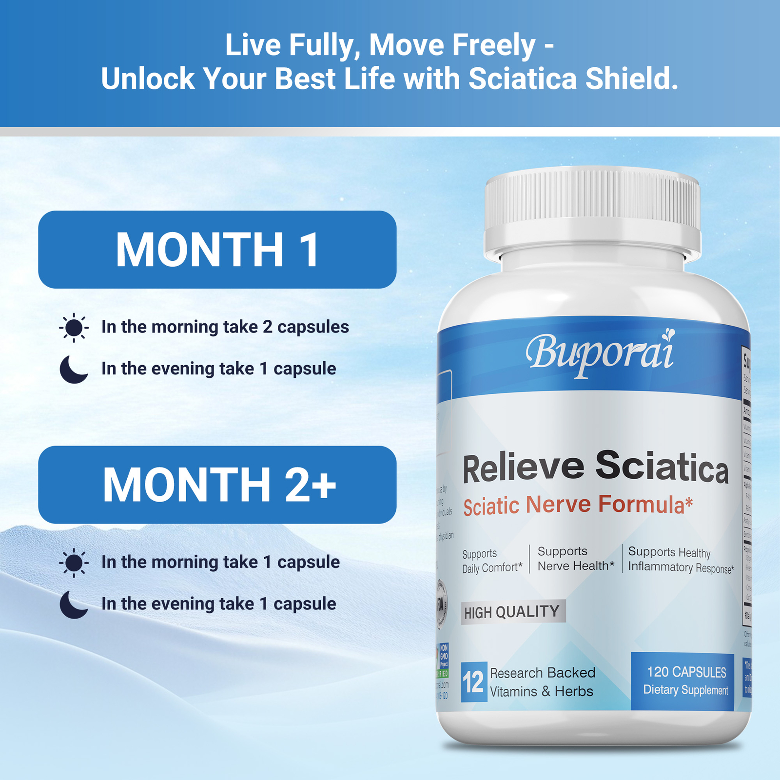 Relieve Sciatica – Nervous System Health and Relief Pain and Inflammation
