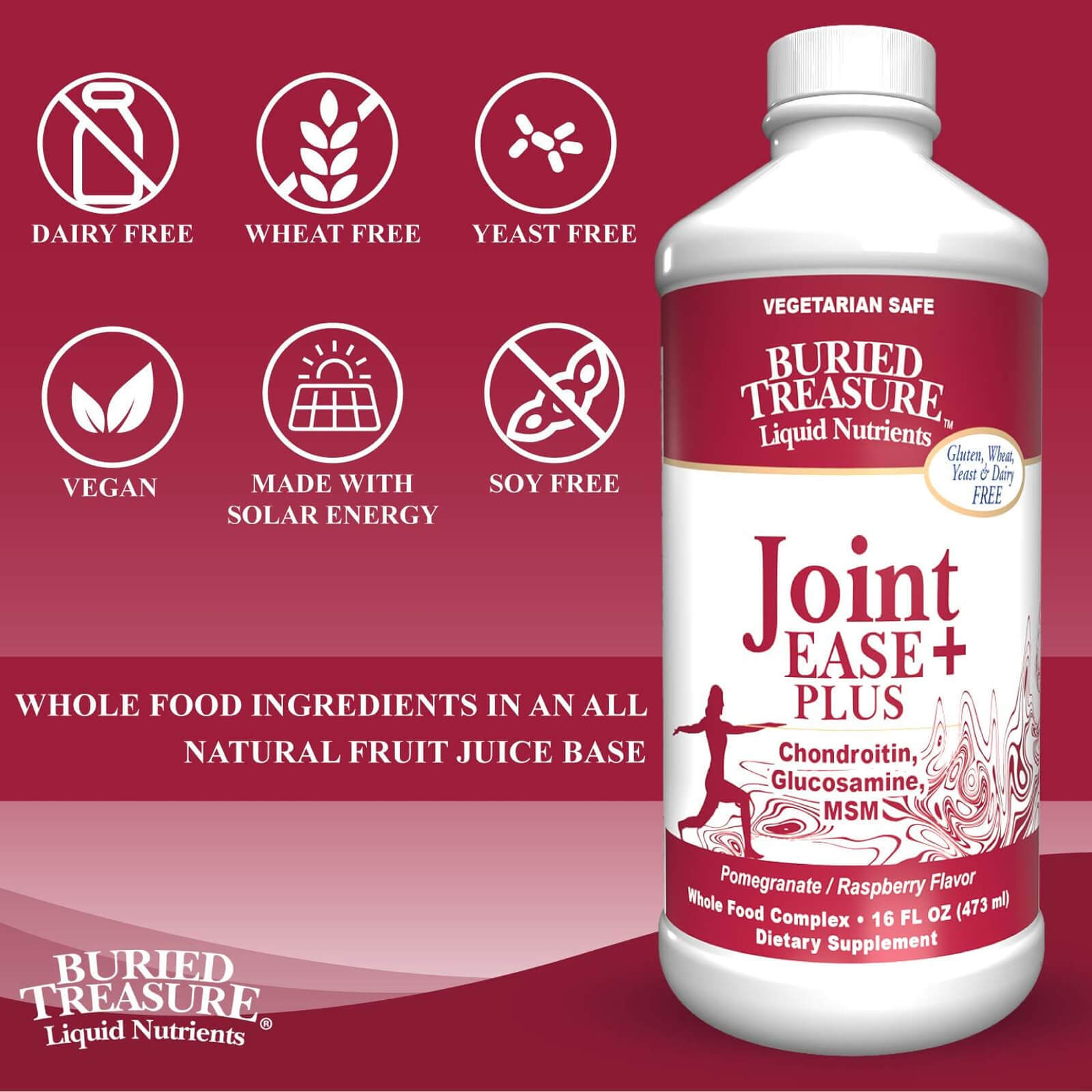Buried Treasure Liquid Vitamins Whole Food Complex 16 fl oz