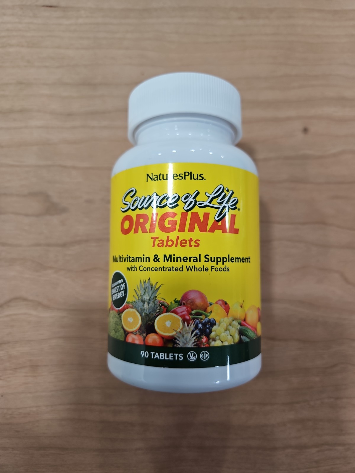 Source of Life MultiVitamin & Mineral Supplement 90 Tablets Expires 08/2027