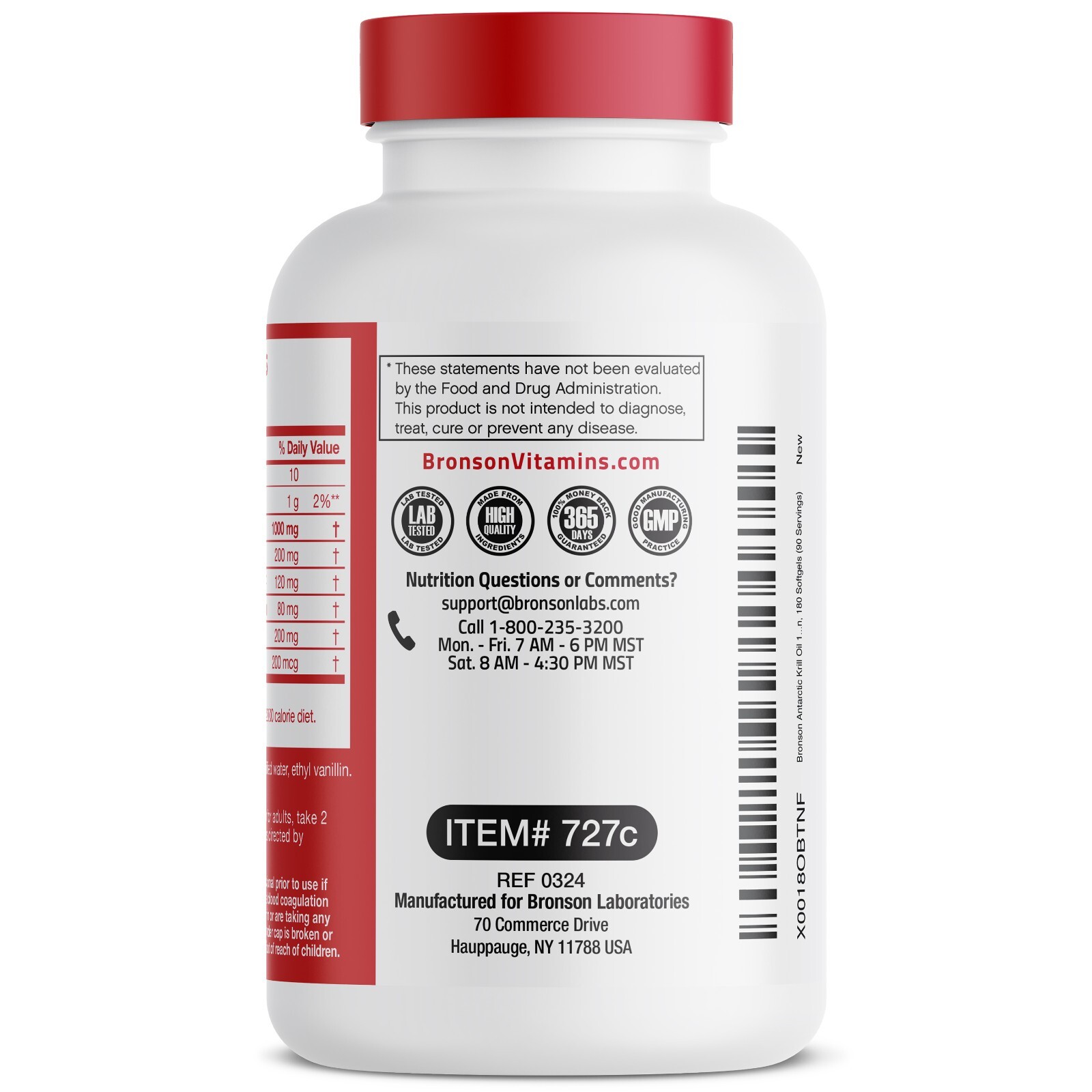 Antarctic Krill Oil 1000mg with Omega-3s EPA, DHA and Astaxanthin
