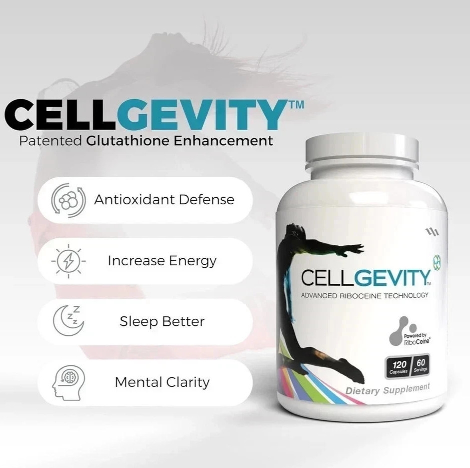 Cellgevity, Advanced Riboceine Technology, 120 Vegetable Capsules, Exp. 12/2027.