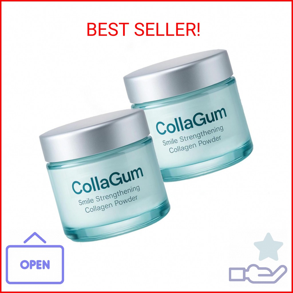 Collagum Smile Strengthening Collagen Powder, Collagen Tooth – Hydroxyapatite To