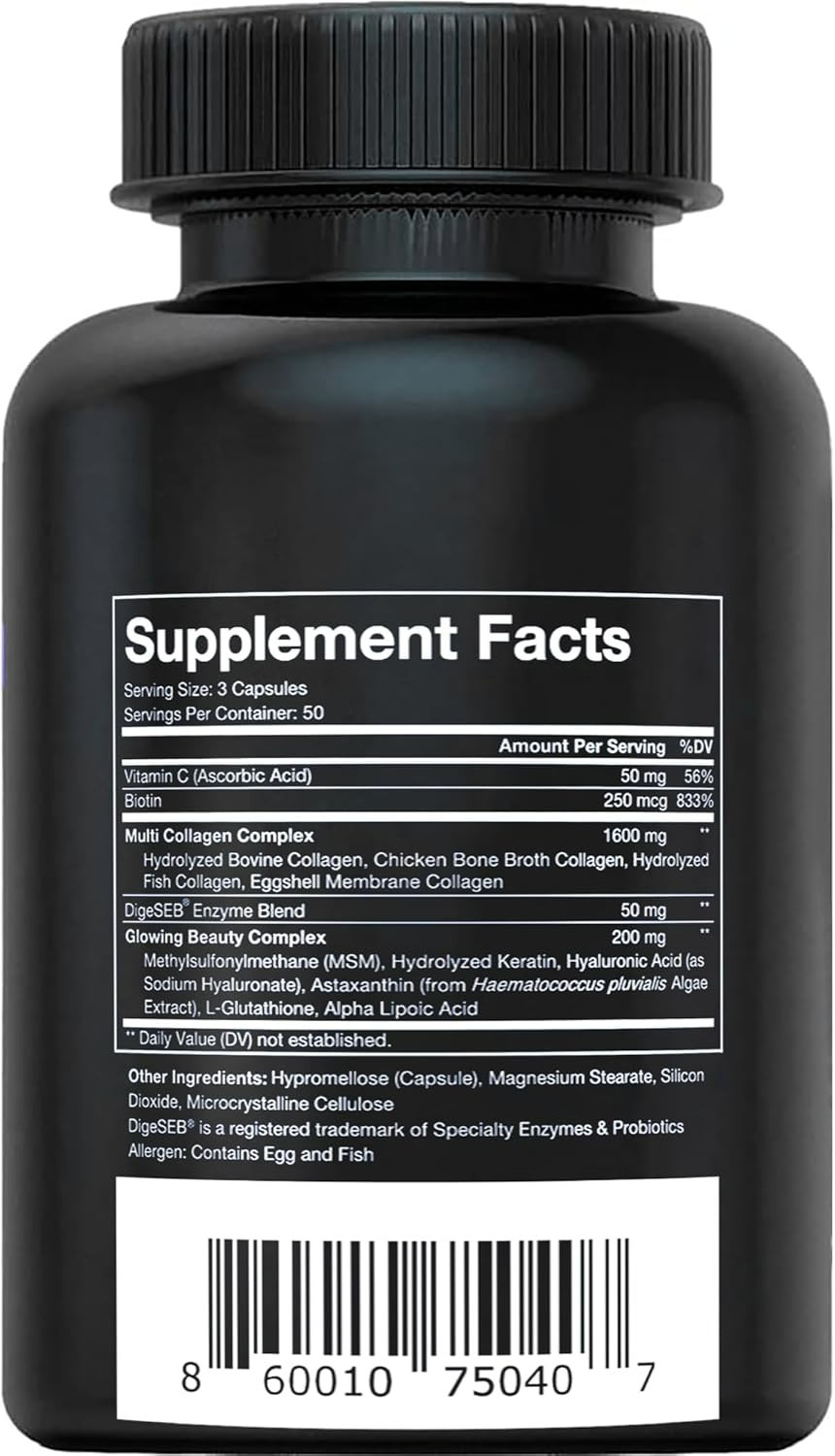 Vital Vitamins Multi Collagen Complex Plus – Advanced Beauty & Wellness – 150 CT