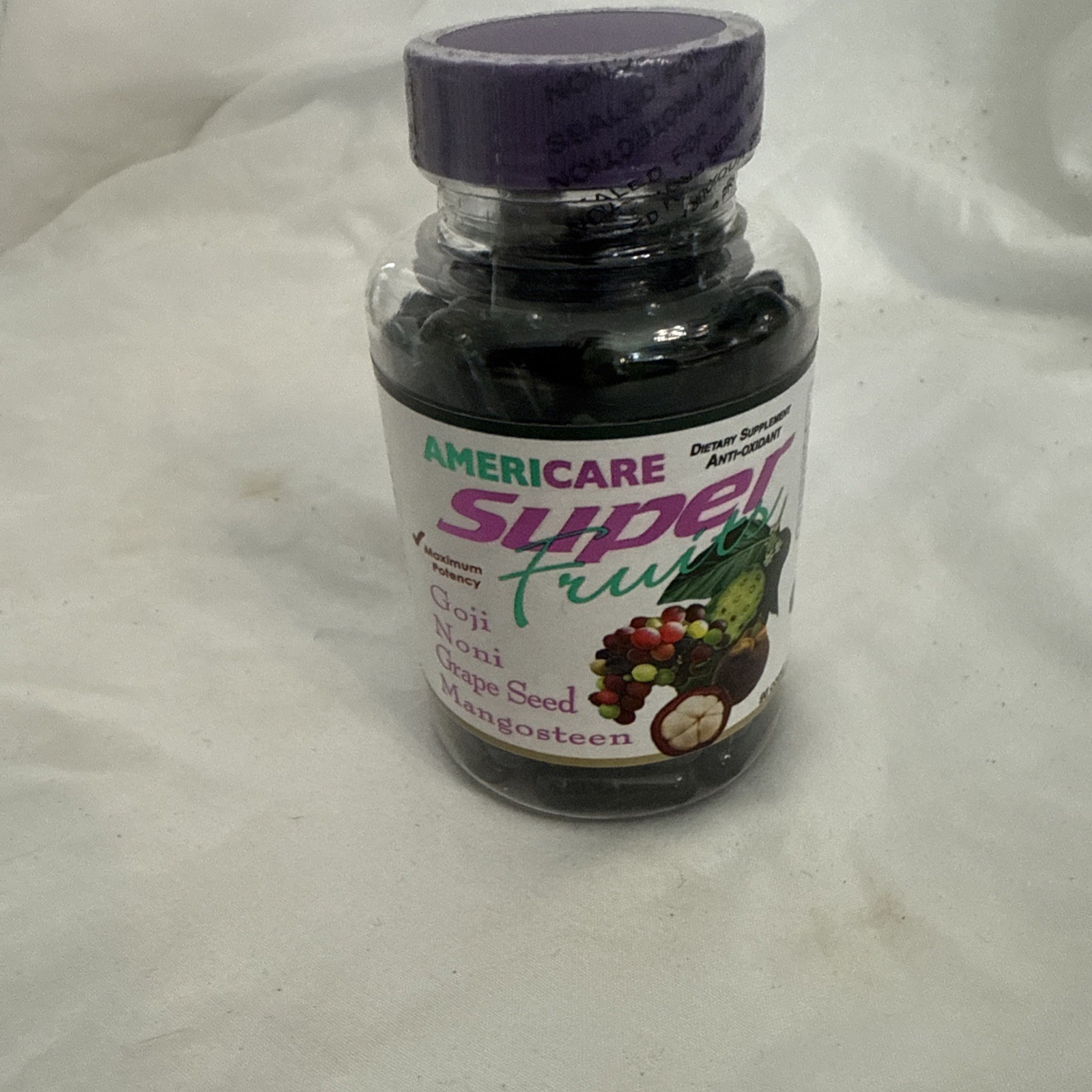 Americare Super Fruits Capsules 90 Day Supply Best by Date2/26 Supplement NEW