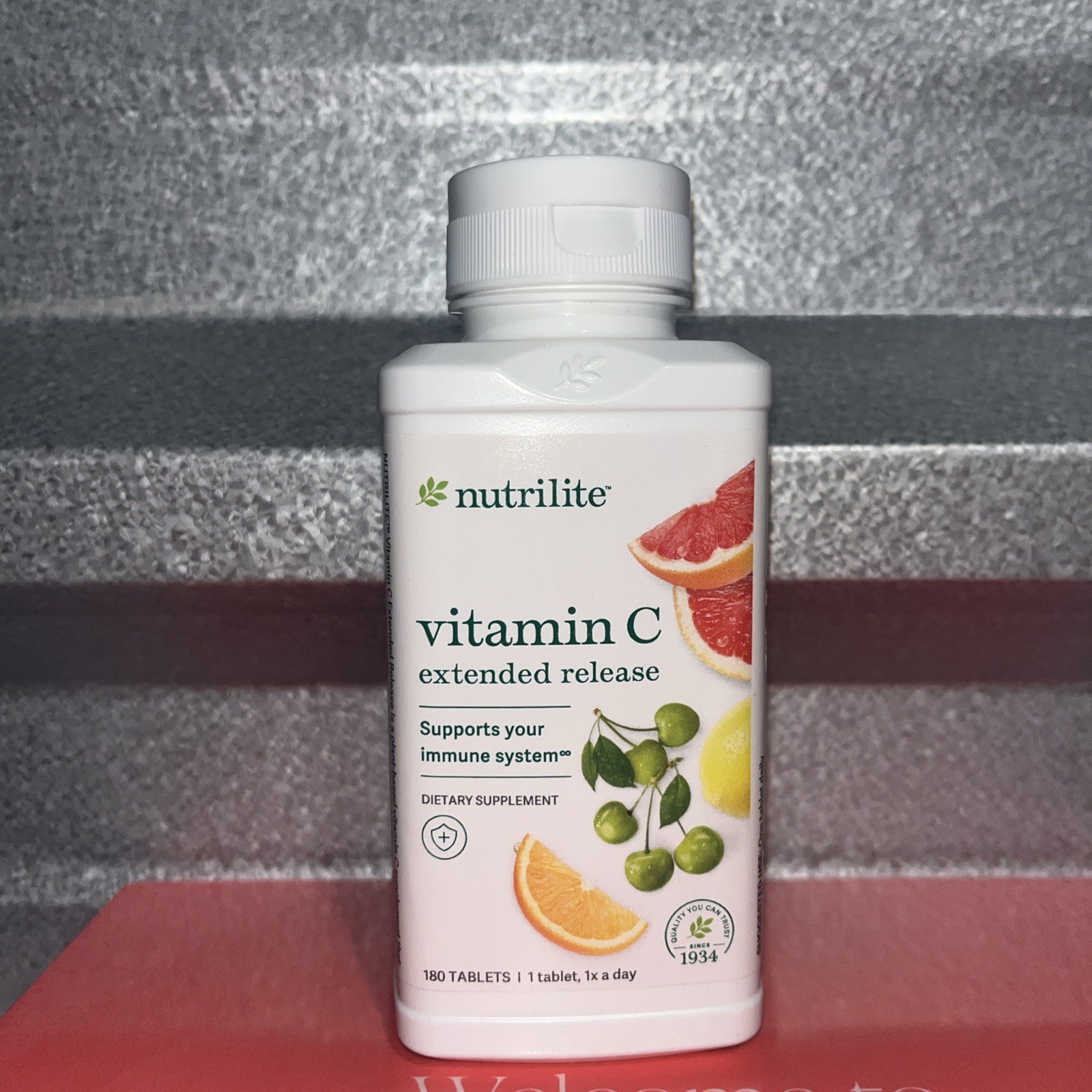 Amway Nutrilite Vitamin C Extended Release 180 Tablets Exp 6/2027 – New/Sealed!