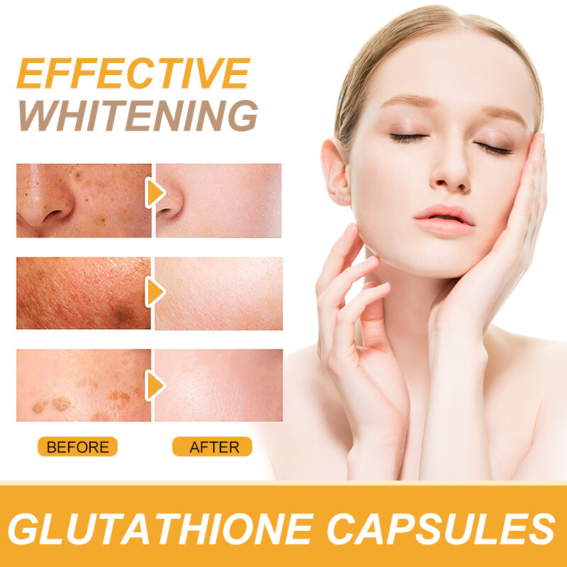 120 Pills L-Glutathione Capsules 1000MG Natural Anti-Aging Skin Whitening Caps