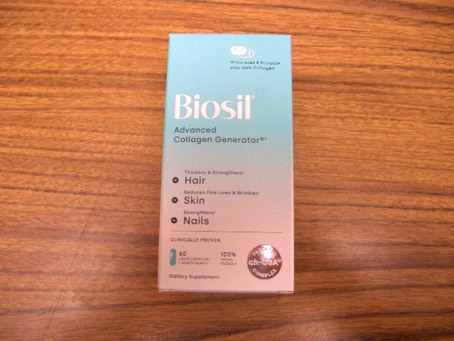 BioSil Advanced Collagen Generator Hair-Skin-Nails 60 Capsules Exp 12/2027