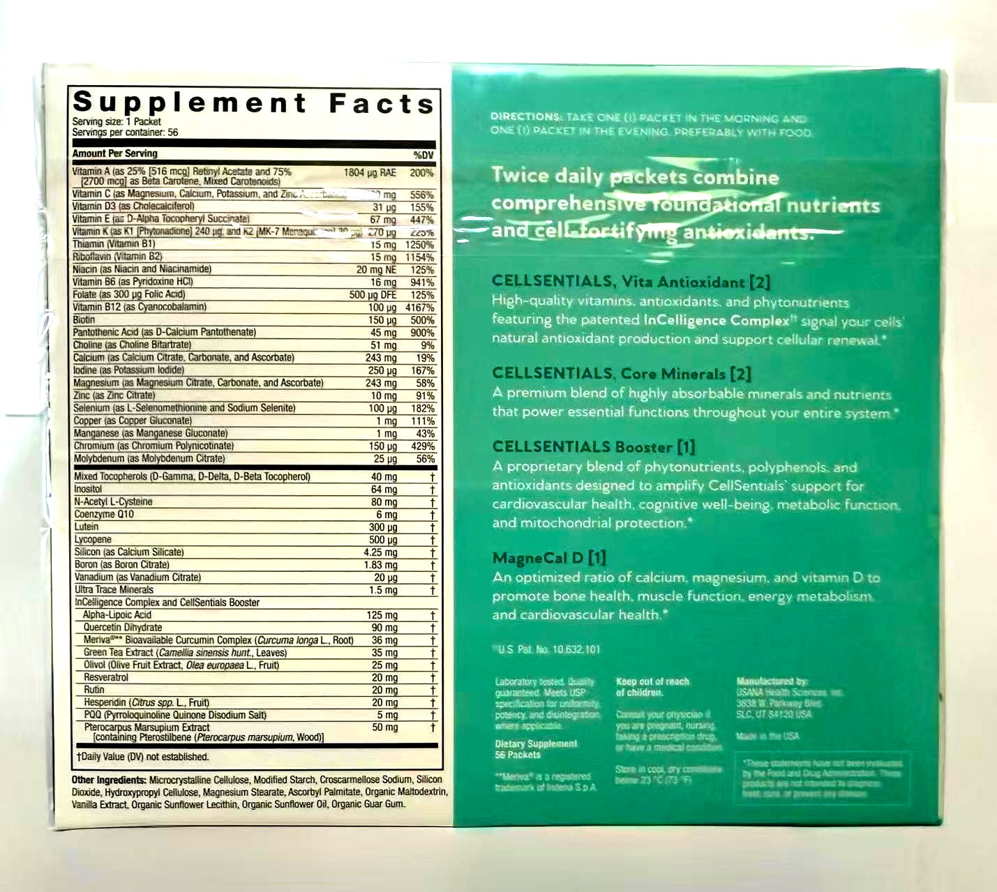 New! Usana HealthPak 100 (2025 latest upgrade) with Original Seal Exp 07/27
