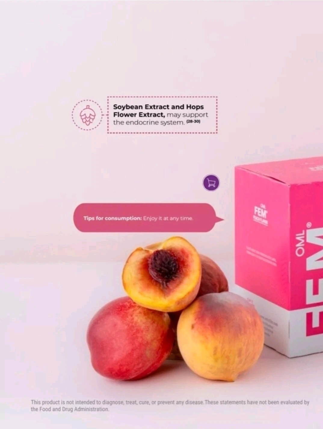 FEM PLUS / POWER GAIN Apoya El sistema Hormonal Femenino Omnilife