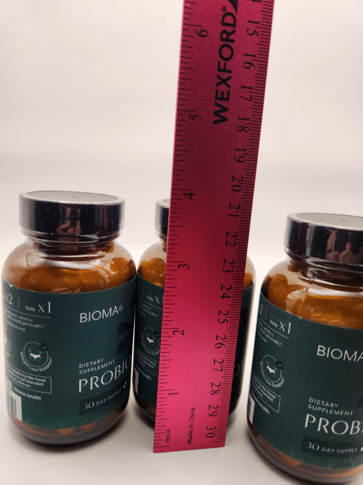 3x BIOMA Probiotics 60 Vegan Capsules Sealed Exp 2027 Gut Health Lot
