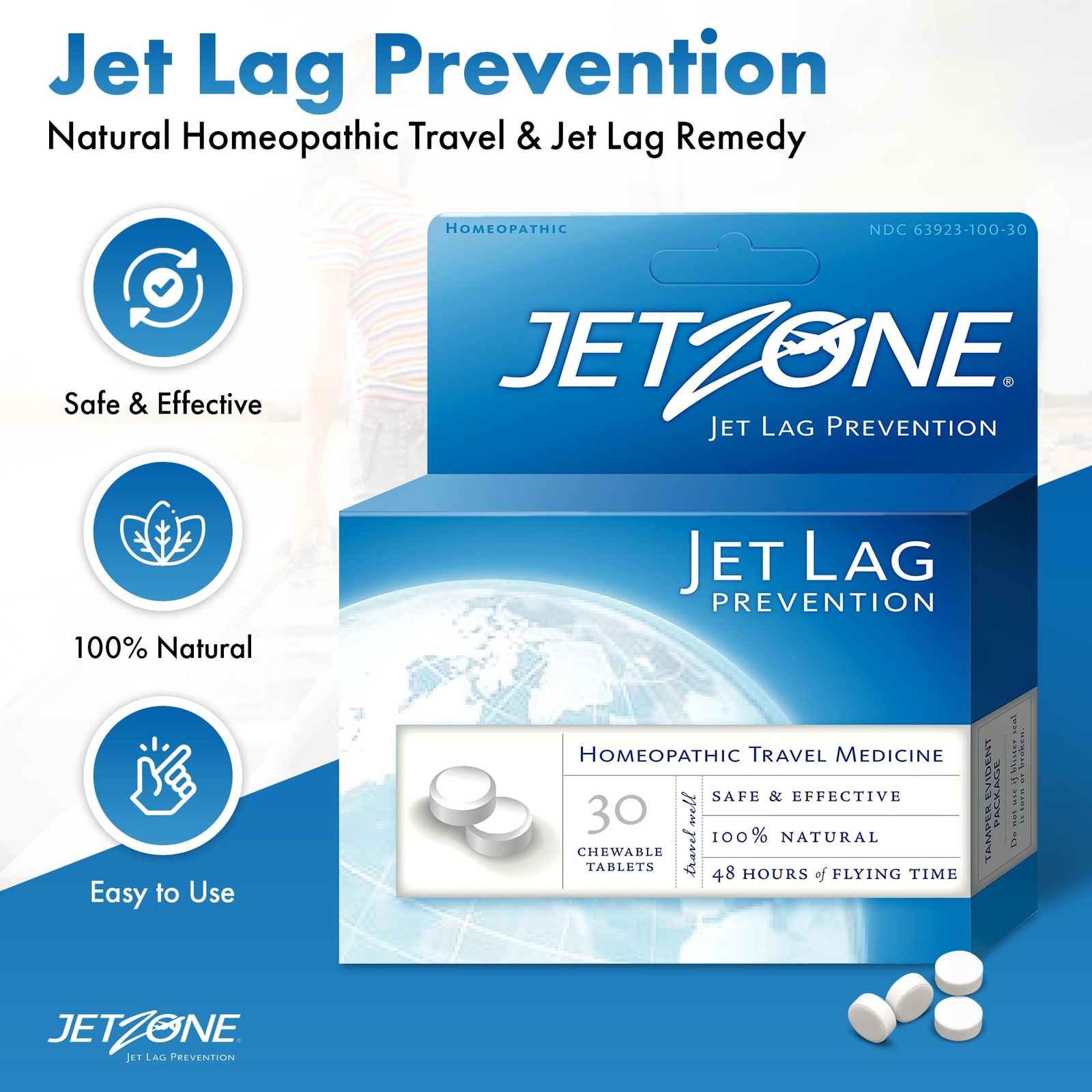 Jet Lag Remedy Business & Vacation Homeopathic Travel Aid – Trusted for Over…