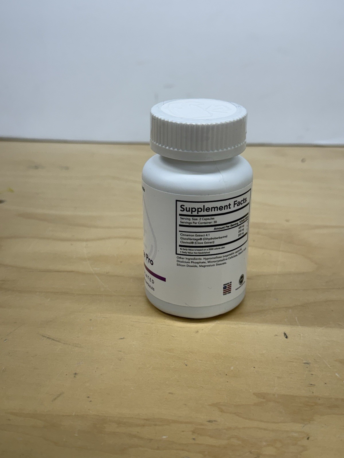 Bright Naturals Glucobalance Pro Dietary Supplement 60 Capsules 08/2026