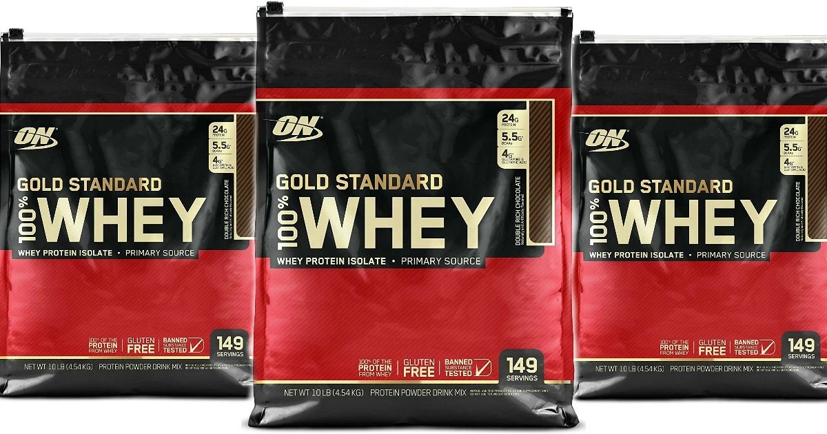 Optimum Nutrition Gold 100% Whey Extreme Milk Chocolate 10 LB Bag NEW SEALED