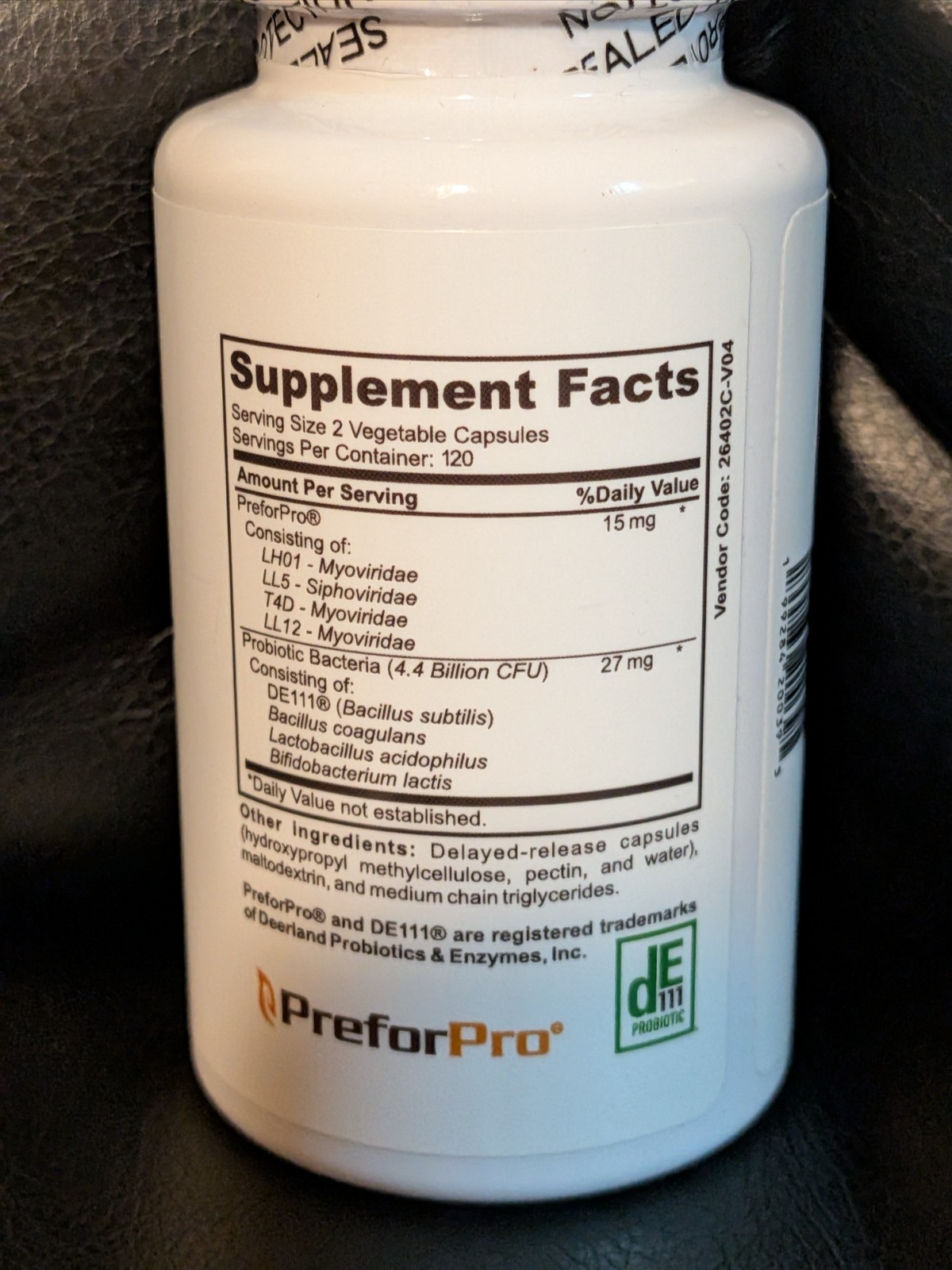 Health Path Shop Prevent Defense Gut Immune Formula 120 Caps PreforPro DE111