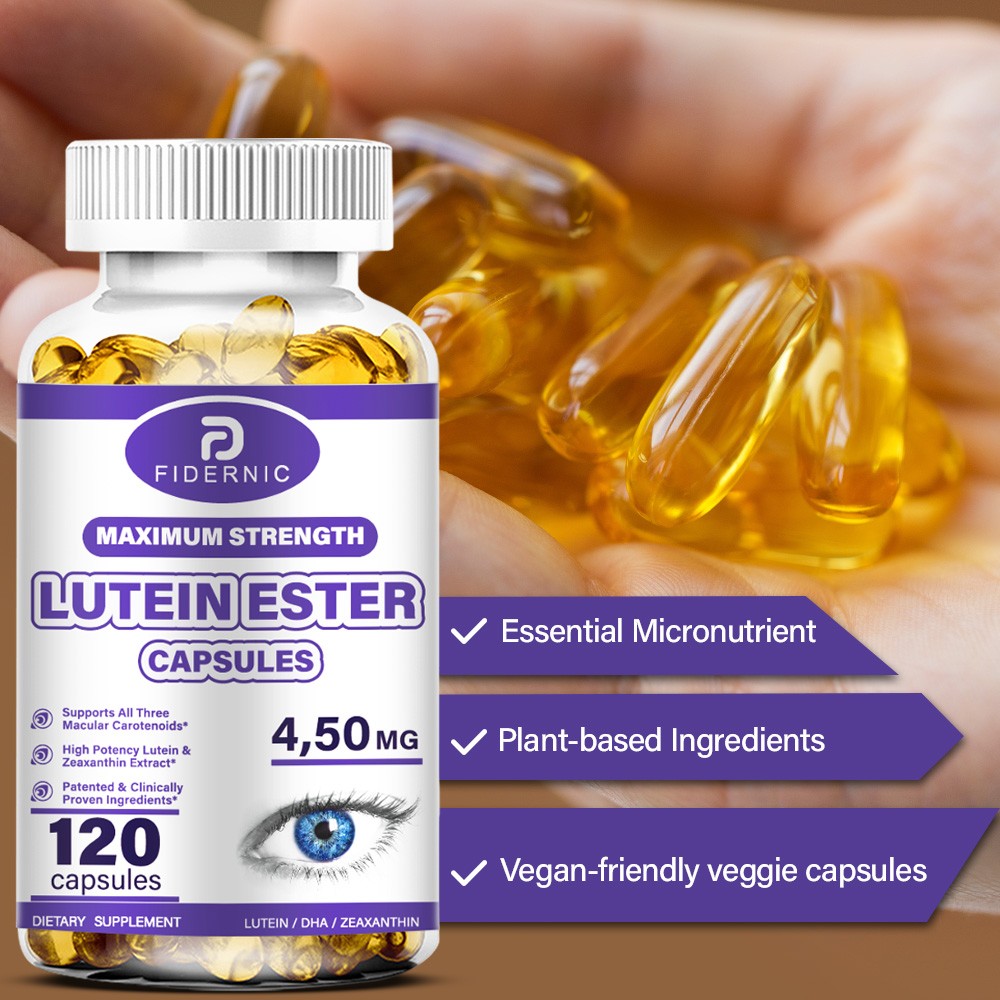 Eye Vitamins Lutein Zeaxanthin 120 Caps Vision Support