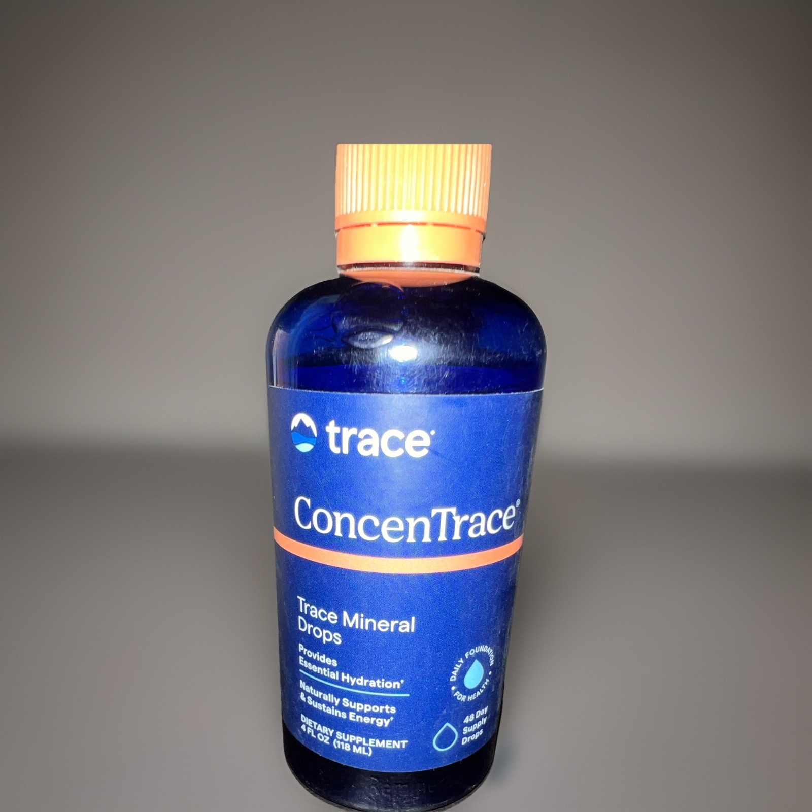 Trace ConcenTrace Trace Mineral Drops 4 fl oz Non-GMO Unflavored Liquid