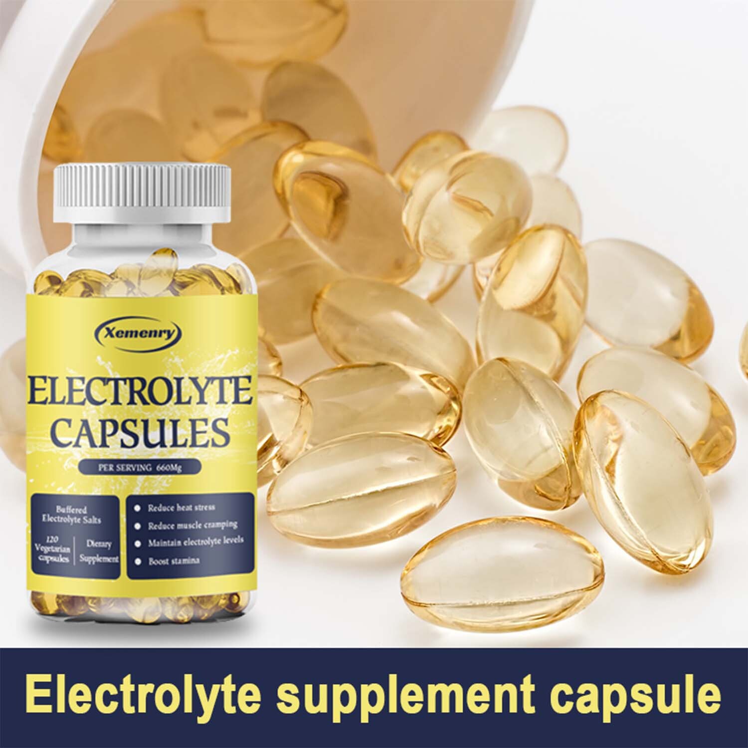 120pcs Electrolyte – Potassium, Magnesium – Muscle Health, Energy & Endurance