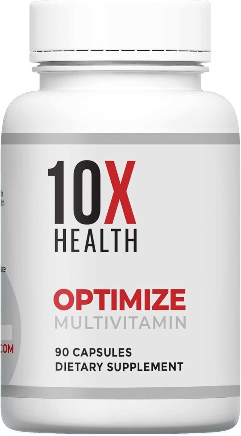 “Quality 10X Fitness Optimize Methylated Multivitamin 90 Capsules”