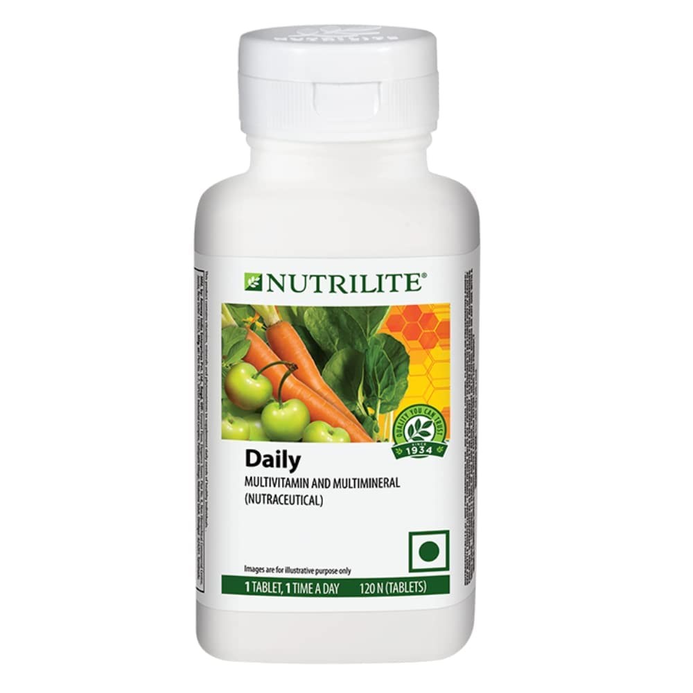 Amway Nutrilite Daily 120 Tabs Multivitamin & Multimineral Tablet (120N Tablets)