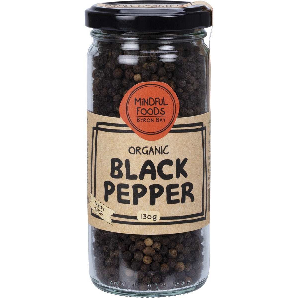 Mindful Foods Black Pepper Organic 130g