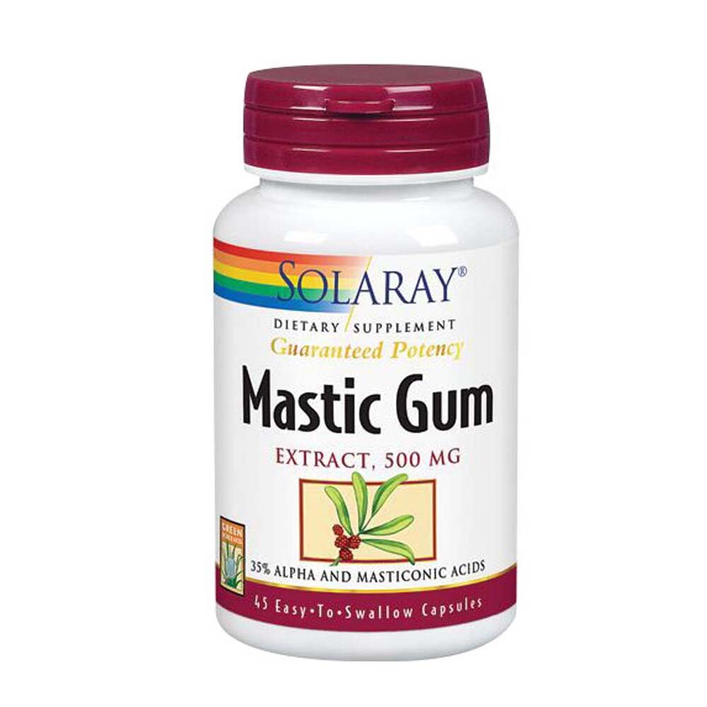 Mastic Gum Extract 45 Caps 500 mg by Solaray
