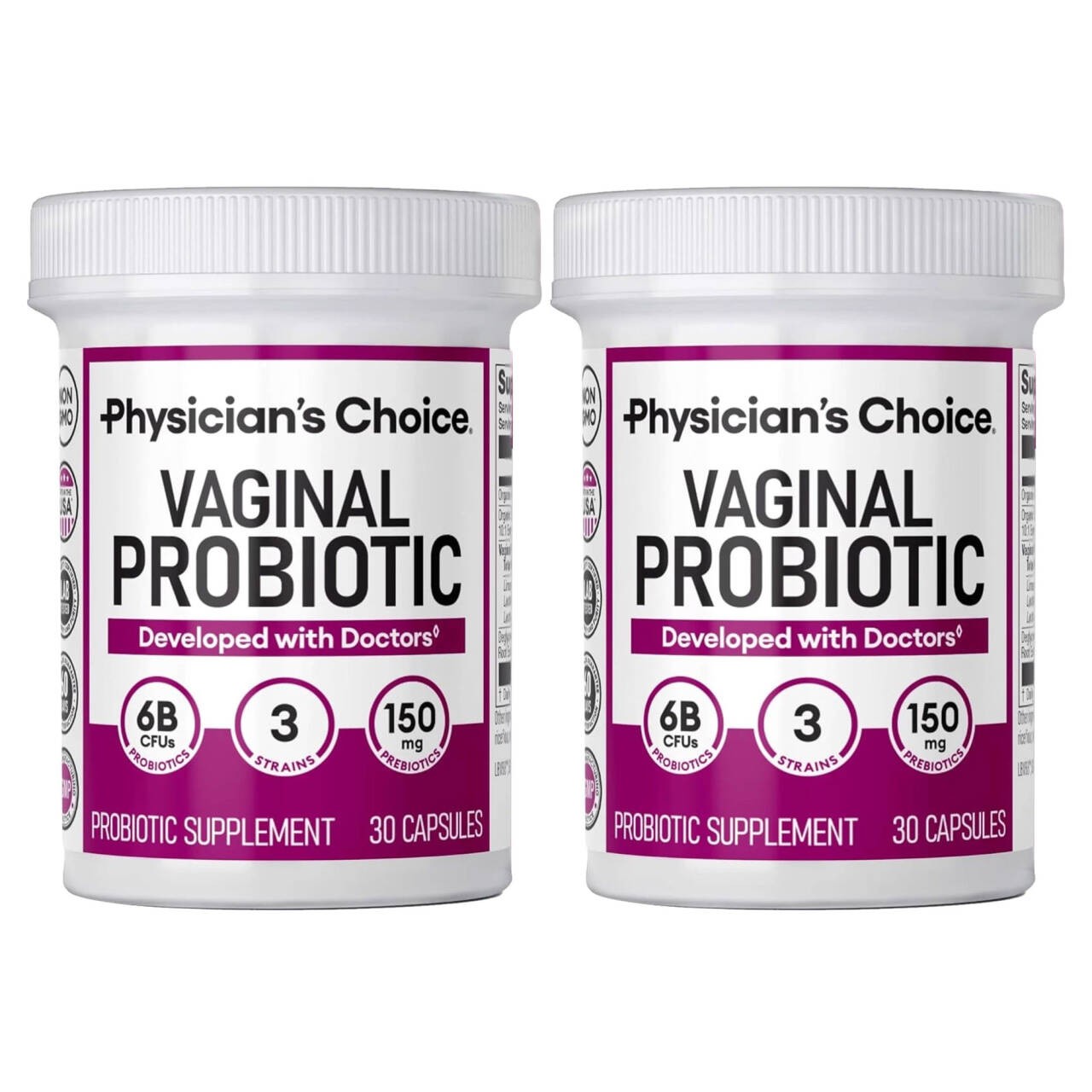 Physician’s Choice Vaginal Probiotic for Women – Vaginal Microbiome Health