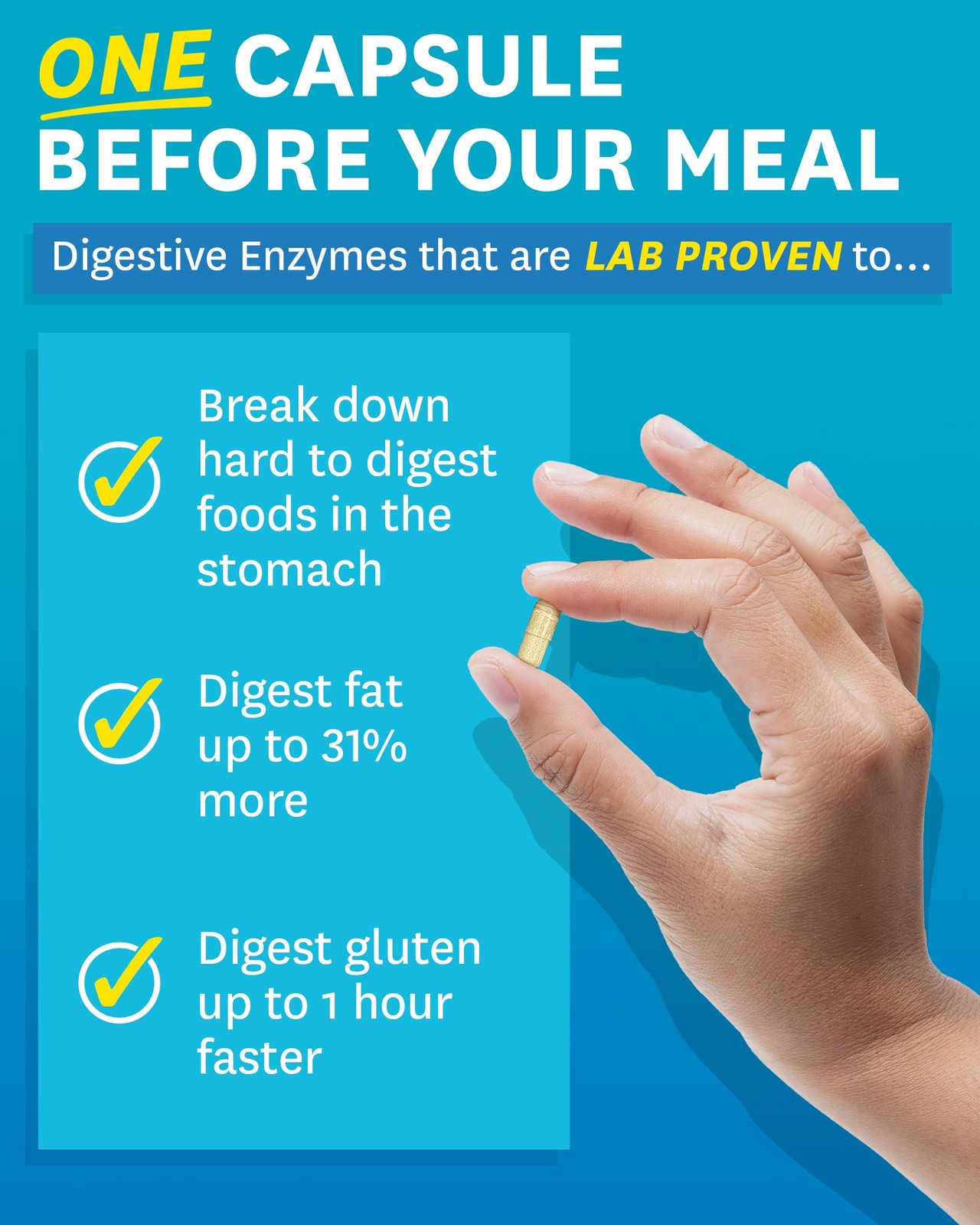 Zenwise Health Digestive Enzymes and Bromelain for Gut Health – Probiotic Mul…