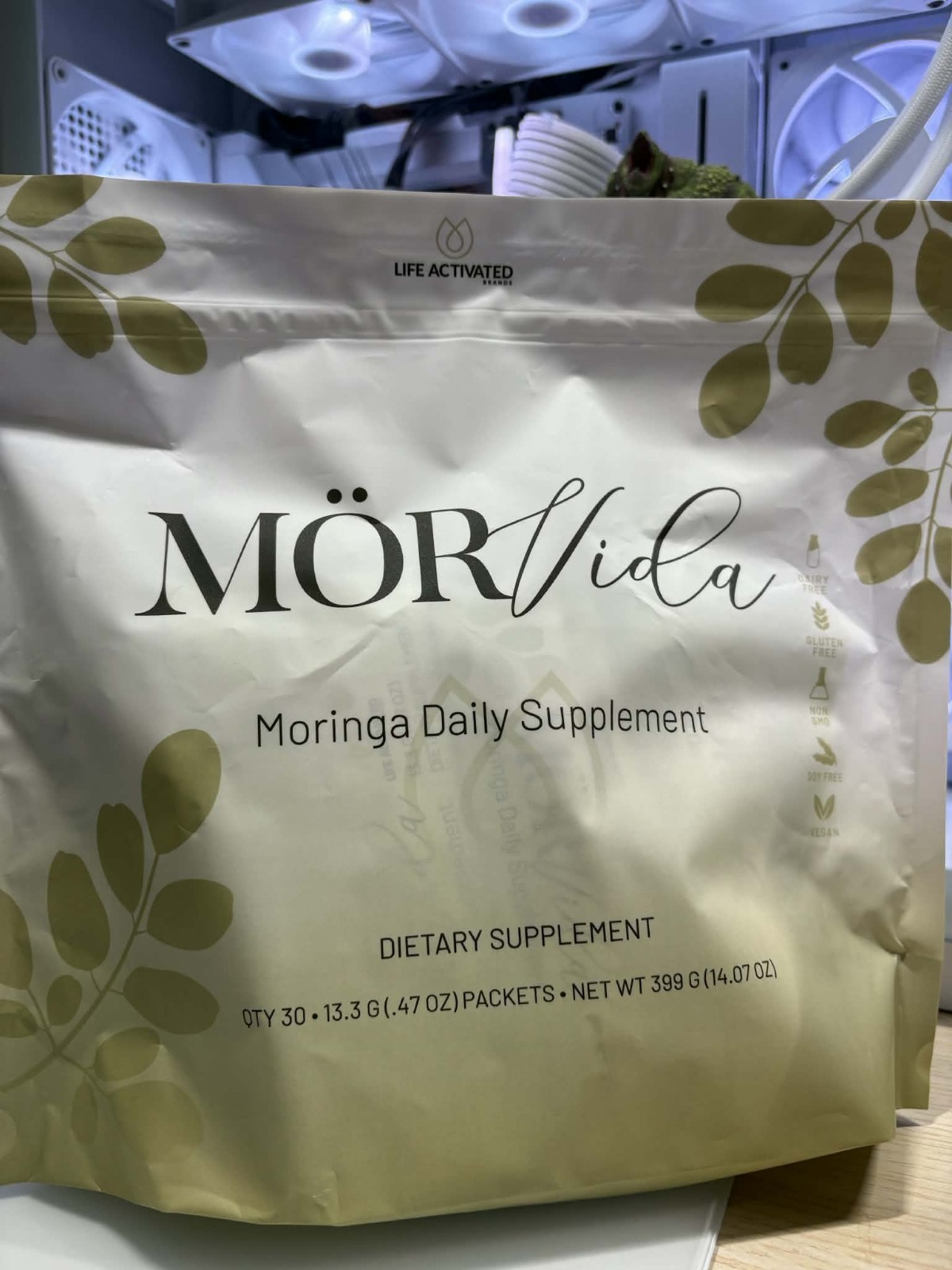 Life Activated MÖRvida Moringa Daily Supplement 30 Packets 13.3g | EXP 2027