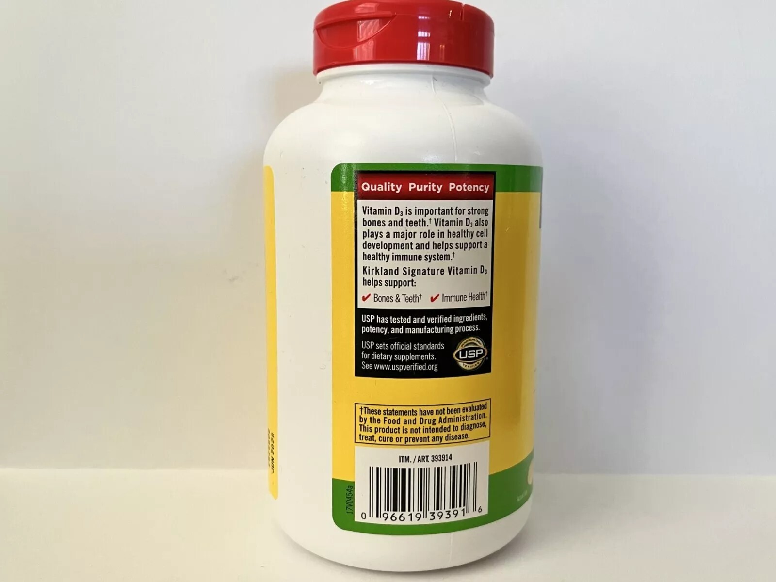 Kirkland Signature Extra Strength D3 50 mcg,(2000 IU) 600 Softgels EXP 02/2027