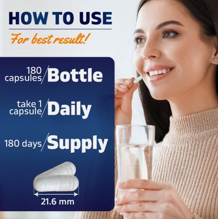 Vitamatic Magnesium Citrate with B6 500mg per Serving – 180 Vegetarian Capsules