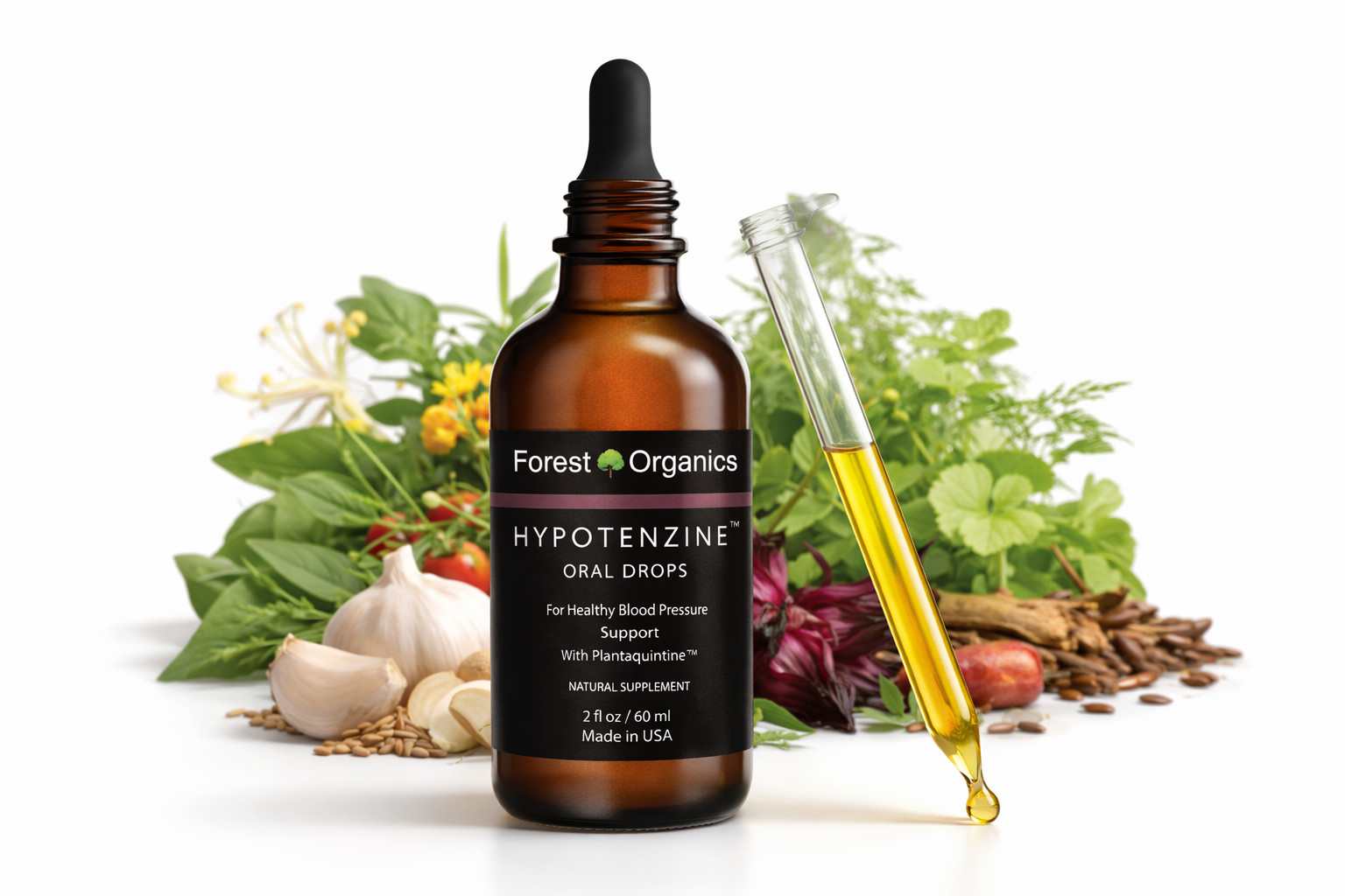 Herbal Heart Tincture for Heart Health&Blood Circulation Support Coenzyme Q10