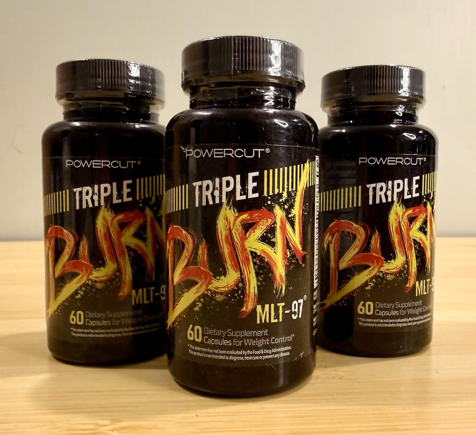 3x Powercut Triple with MLT-97 for 60ct (180 Total) Exp 09/26