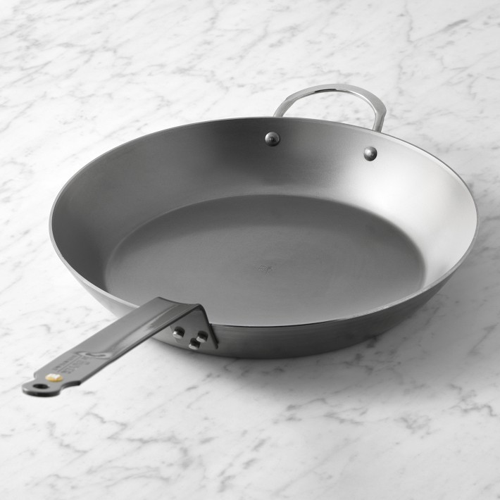 De Buyer Mineral B Carbon Steel Fry Pan, 14″-Williams Sonoma|37453