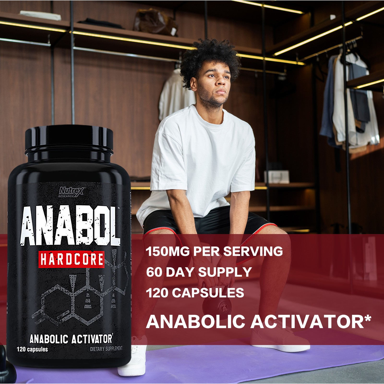 Anabolic Activator – Muscle Enhancers, Boost Metabolism, Reduce Fatigue