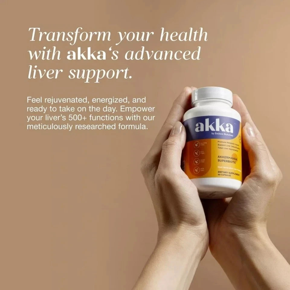 AKKA Premium Liver Cleanse Detox & Repair–Superbiotic, Gut Health & Milk Thistle