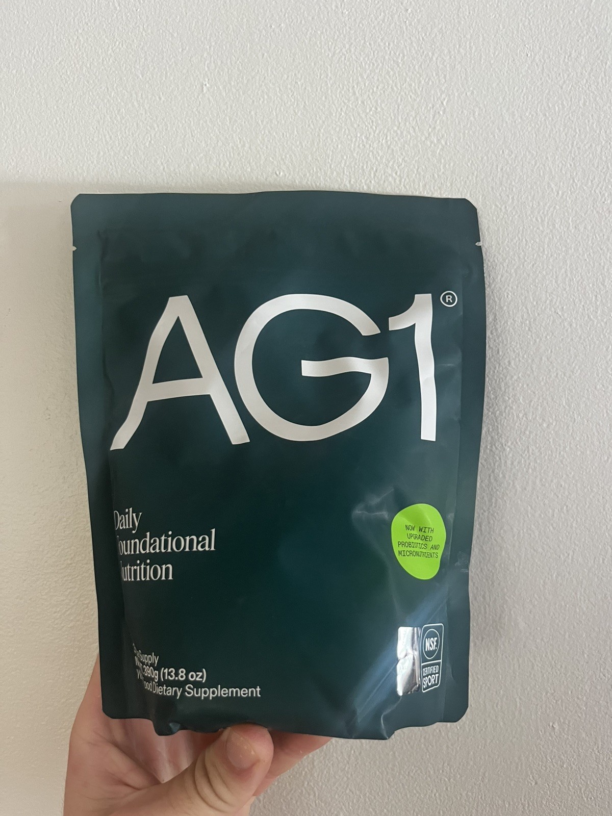 Genuine AG1 daily FoundationaL nutrition 12.7oz 360g 30 Day supply