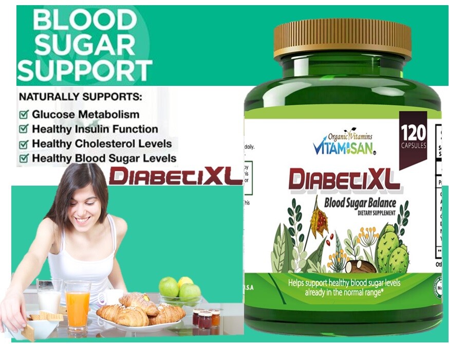 Blood Sugar Support Metabolism 120 Capsules Natural Control & Blood Regulator