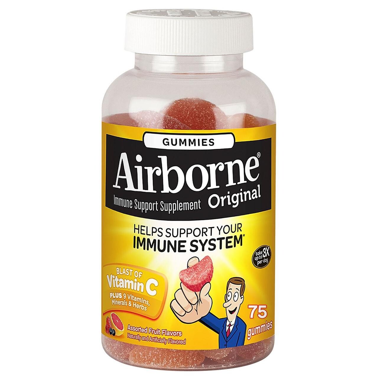 Airborne Vitamin C Gummies, 750 mg, 75 ct.