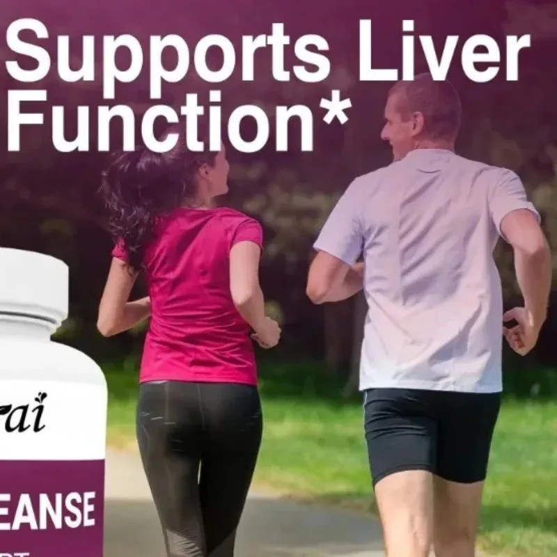 Liver Cleanse Detox 120pcs,Support Cell Repair,Promotes Digestion and Absorption