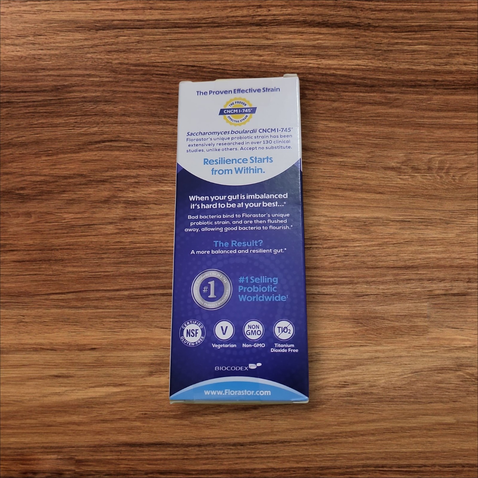 Florastor Probiotics for Digestive and Immune Health, 100 Capsules