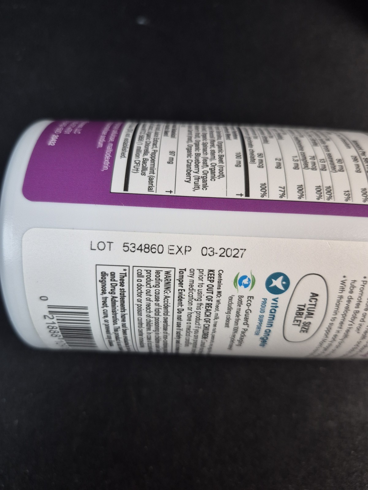 Rainbow Light Prenatal One High Potency Daily Multivitamin 150 Tablet 03/27