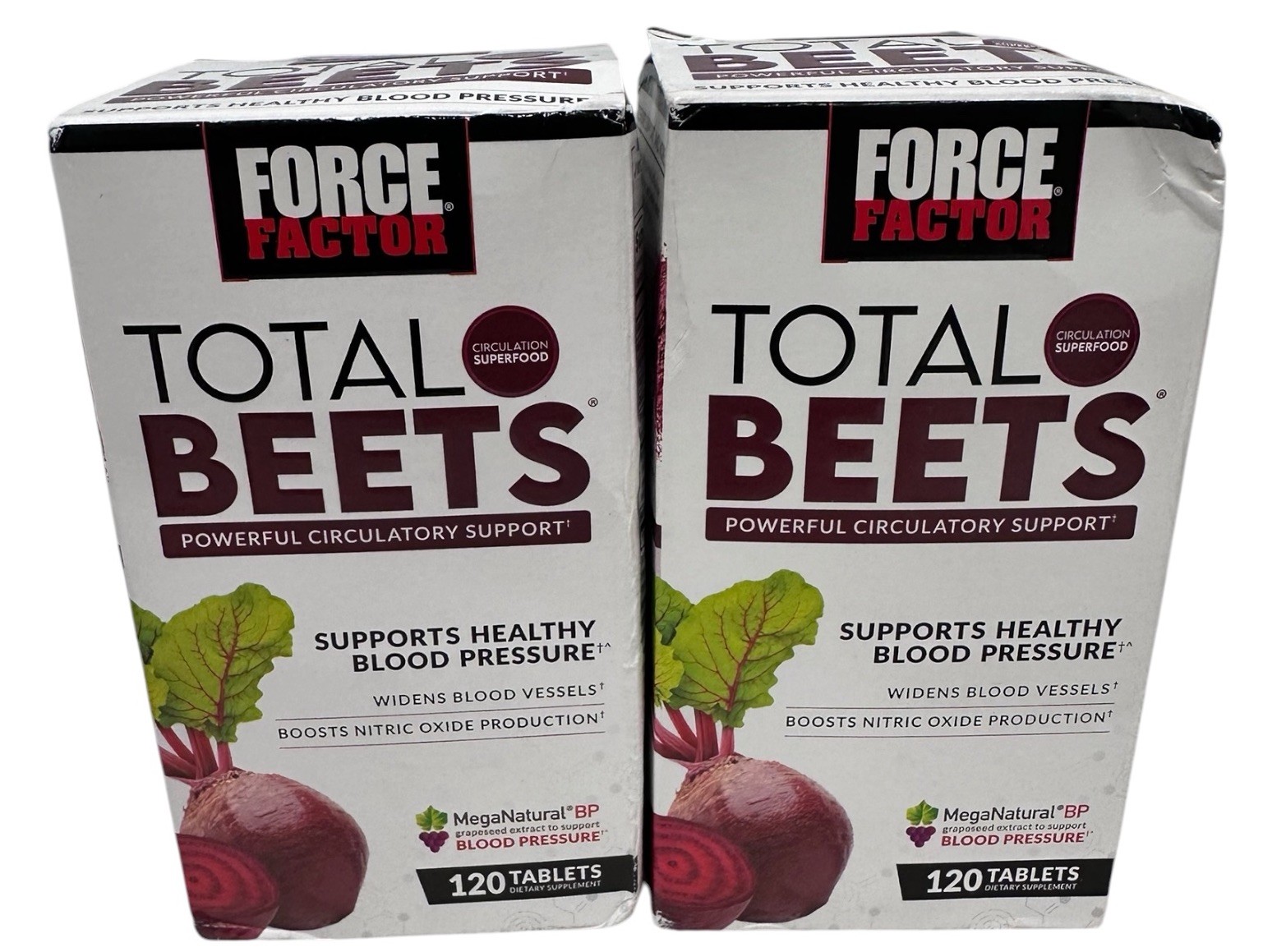 2 Total Beets Circulation Superfood Beet Root Blood Pressure Support 240 Tablets