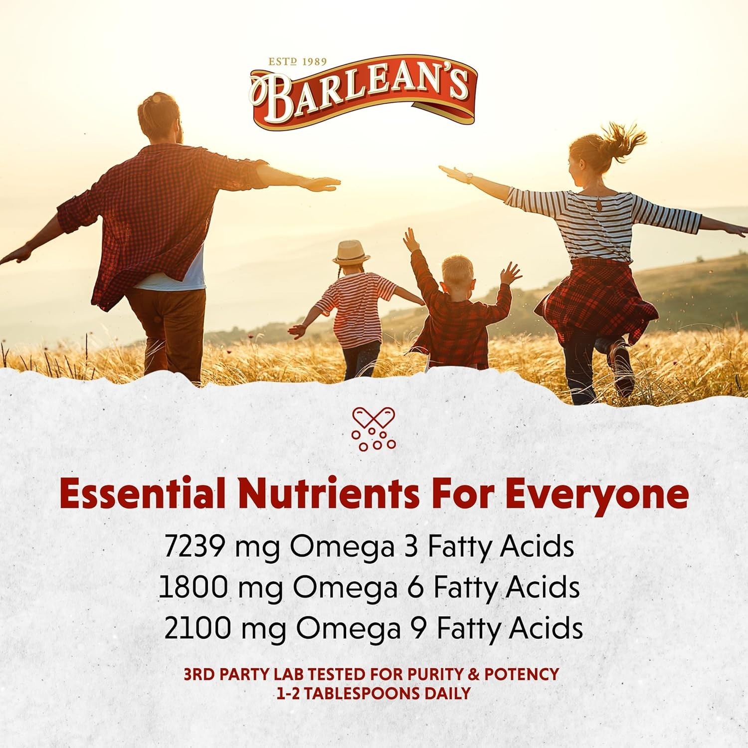 Barlean’s Organic Flax Oil, 32 fl oz