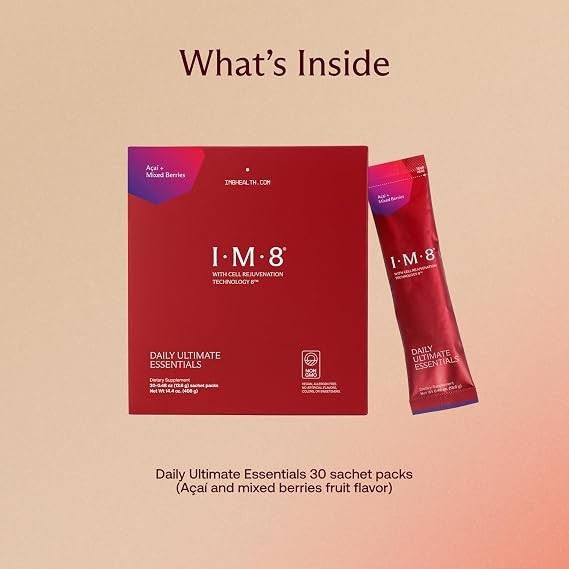 IM8 Daily Ultimate Essentials All-in-One Multivitamin Supplement (30 Servings)