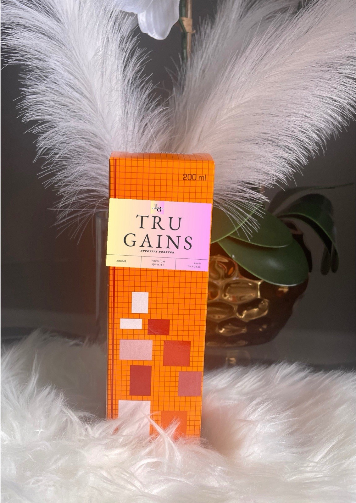 TRU GAINS Appetite Booster SYRUP 200ml ((1 bottle))