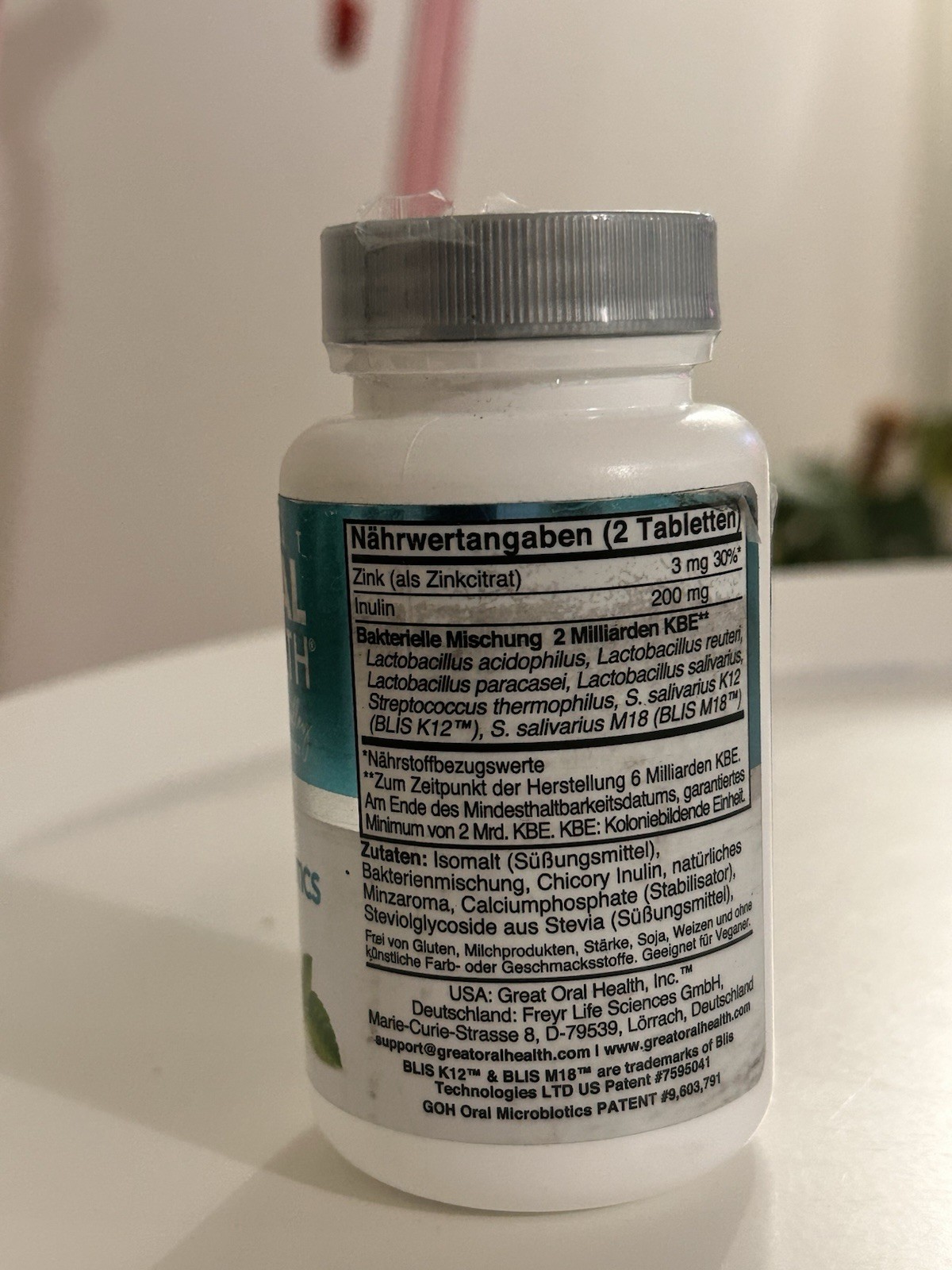 Oral Probiotics for Mouth Bad Breath Treatment for Adults Exp 2027