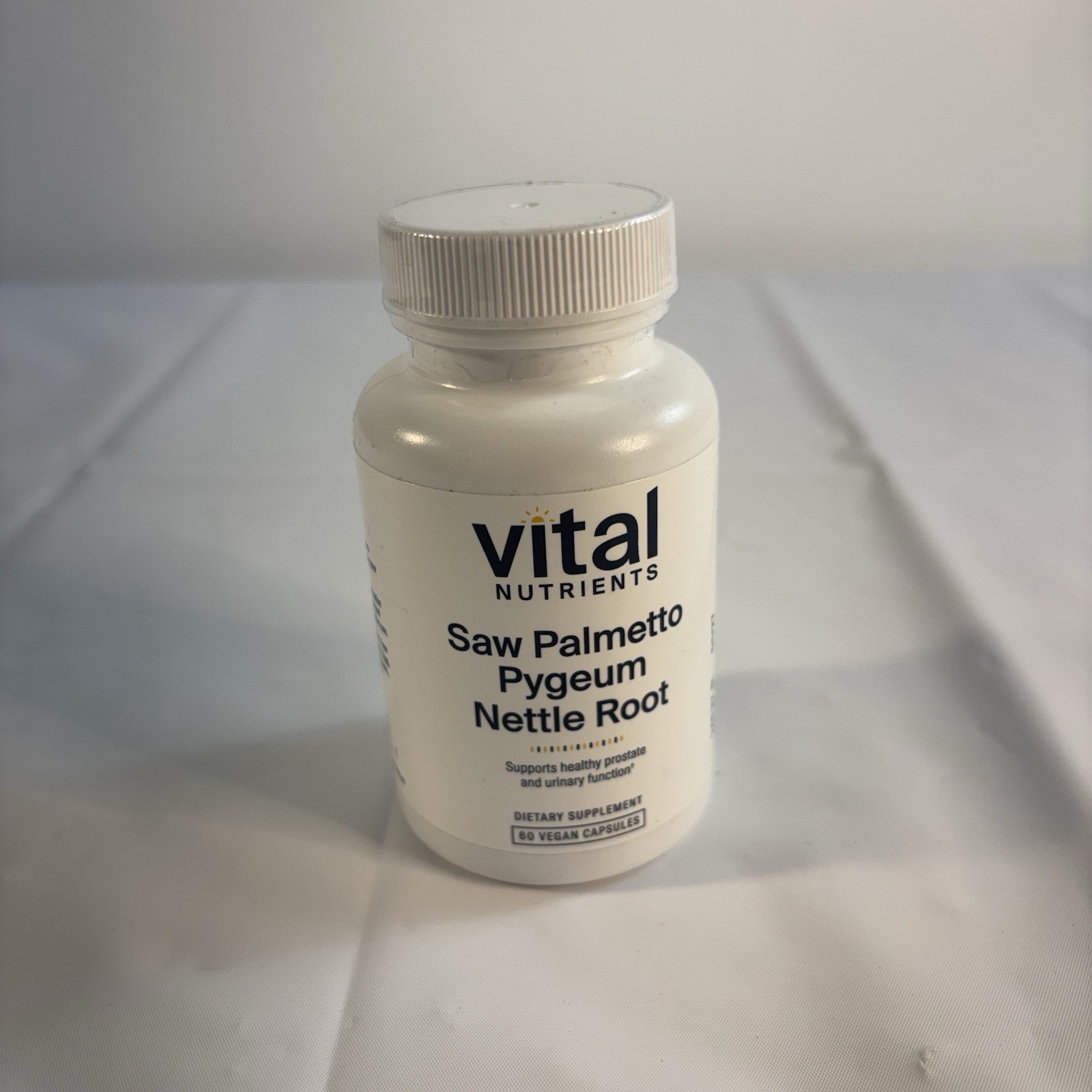 Vital Nutrients Saw Palmetto with Pygeum & Nettle Root Vegan 60 Capsules Ex 05/2