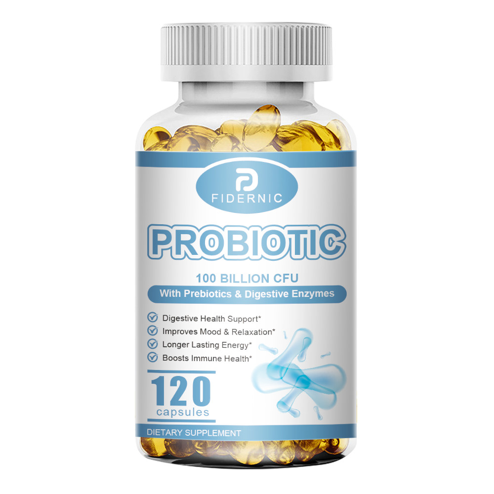 3 bottles Raw Probiotics 100 Billion CFU Gut Health Digestive Immunity Support