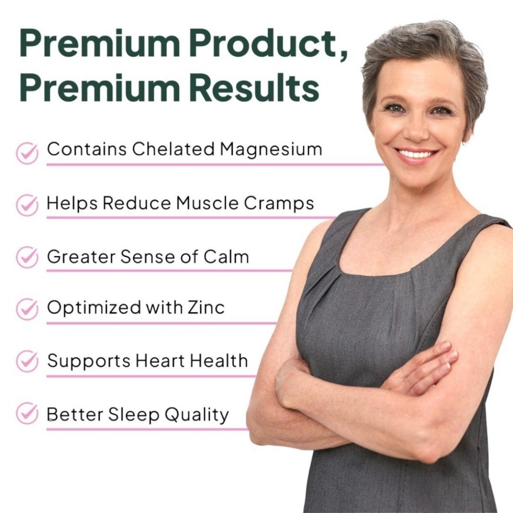 Organics Ocean Pure Magnesium Glycinate Zinc-Maximum Strength Chelated(1-3 pack)